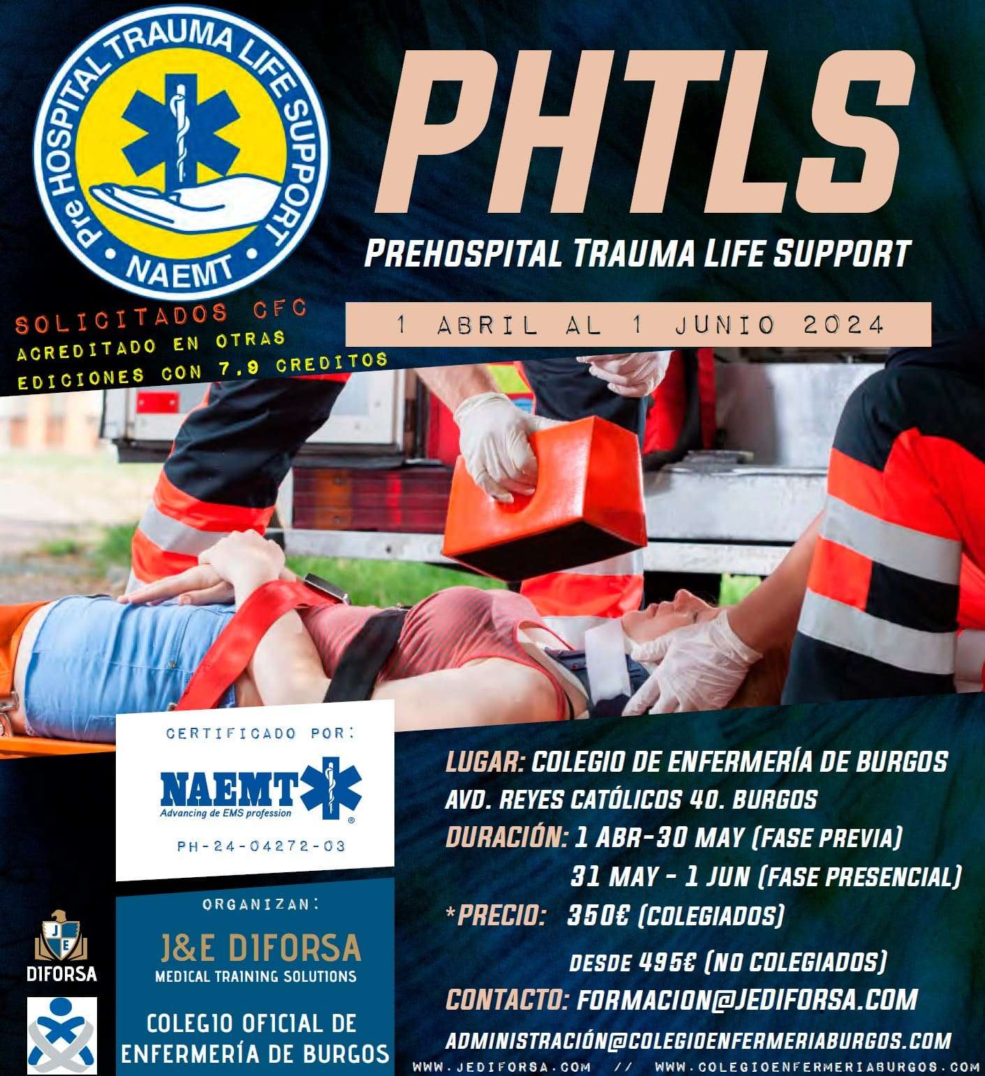 Curso Phtls (1 Abril Al 1 Junio 2024) Curso Phtls (1 Abril Al 1 Junio 2024)