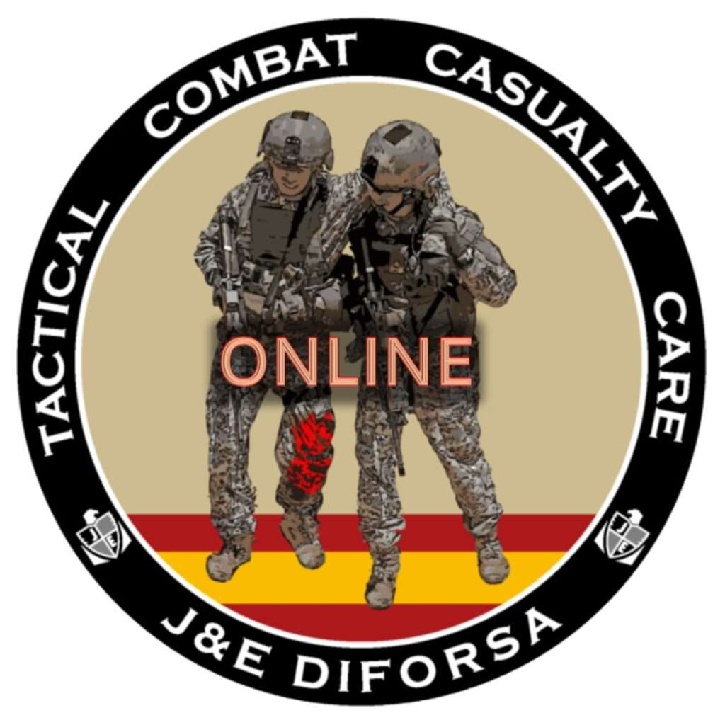 Logotipo del curso eTCCC - Tactical Combat Casualty Care de J&E DIFORSA