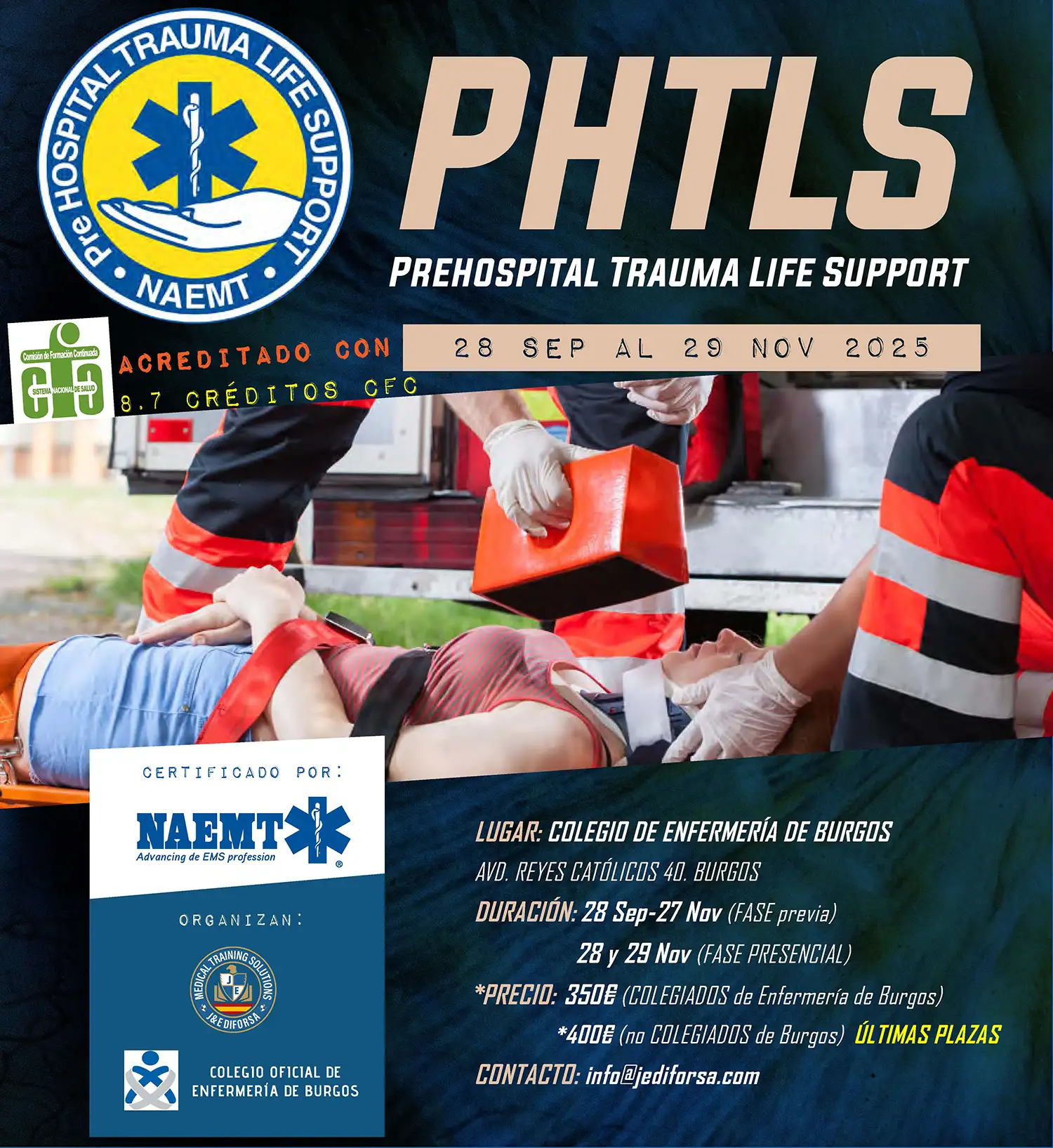 Phtls Coeb - 2025 Curso Phtls (28 Sep Al 29 Nov 2025) - Imagen 1